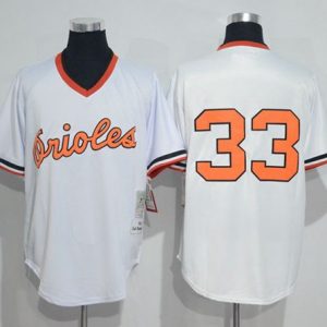 Baltimore Orioles #33 Eddie Murray 1982 Orange Throwback Jersey on sale,for  Cheap,wholesale from China