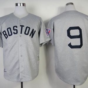 Boston Red Sox #9 Ted Williams 1939 Cream Throwabck Jersey on sale,for  Cheap,wholesale from China