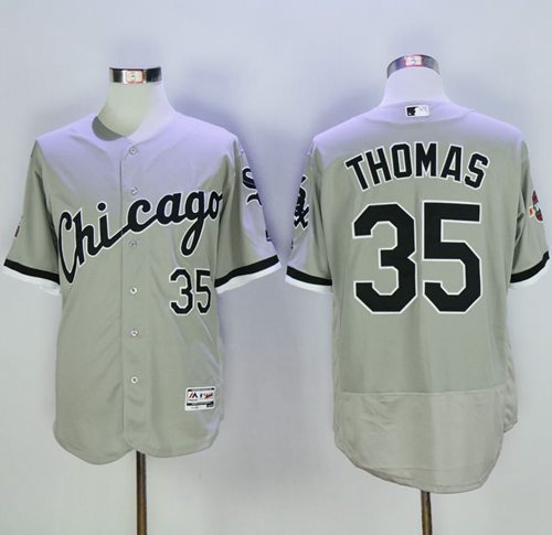 Men's Chicago White Sox - #35 Frank Thomas Flex Base Stitched Jersey