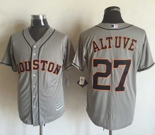 Men's Houston Astros #27 Jose Altuve Green Salute to Service Cool