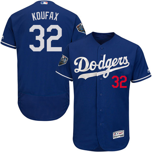 Wholesale Throwback 32 Sandy Koufax Jersey Men's #34 Los Angeles