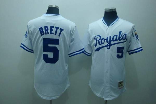 Kansas City Royals - #5 George Brett Cool Base Men's Stitched Jersey