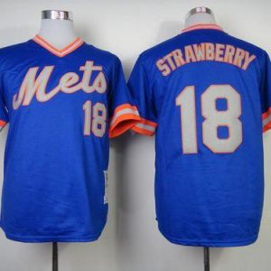 1985 Authentic Darryl Strawberry #18 Jersey Mitchell & Ness Green