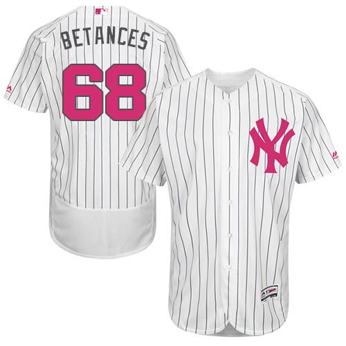 Dellin Betances New York Yankees White Stitched MLB Jersey