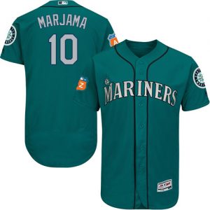 Seattle Mariners #15 Kyle Seager Green Salute to Service Stitched MLB Jersey