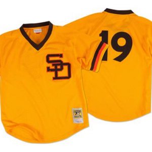 San Diego Padres #19 Tony Gwynn 1984 White Jersey on sale,for  Cheap,wholesale from China