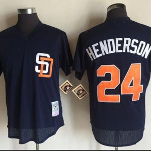 San Diego Padres Blank 1998 Navy Blue Jersey on sale,for Cheap,wholesale  from China
