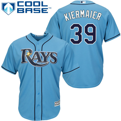 Tampa Bay Rays #39 Jersey Kevin Kiermaier Alternate Light Blue