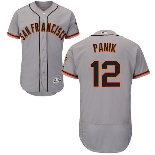 San Francisco Giants Joe Panik Fanatics Authentic Game-Used #12 Cream Jersey  vs. San Diego Padres